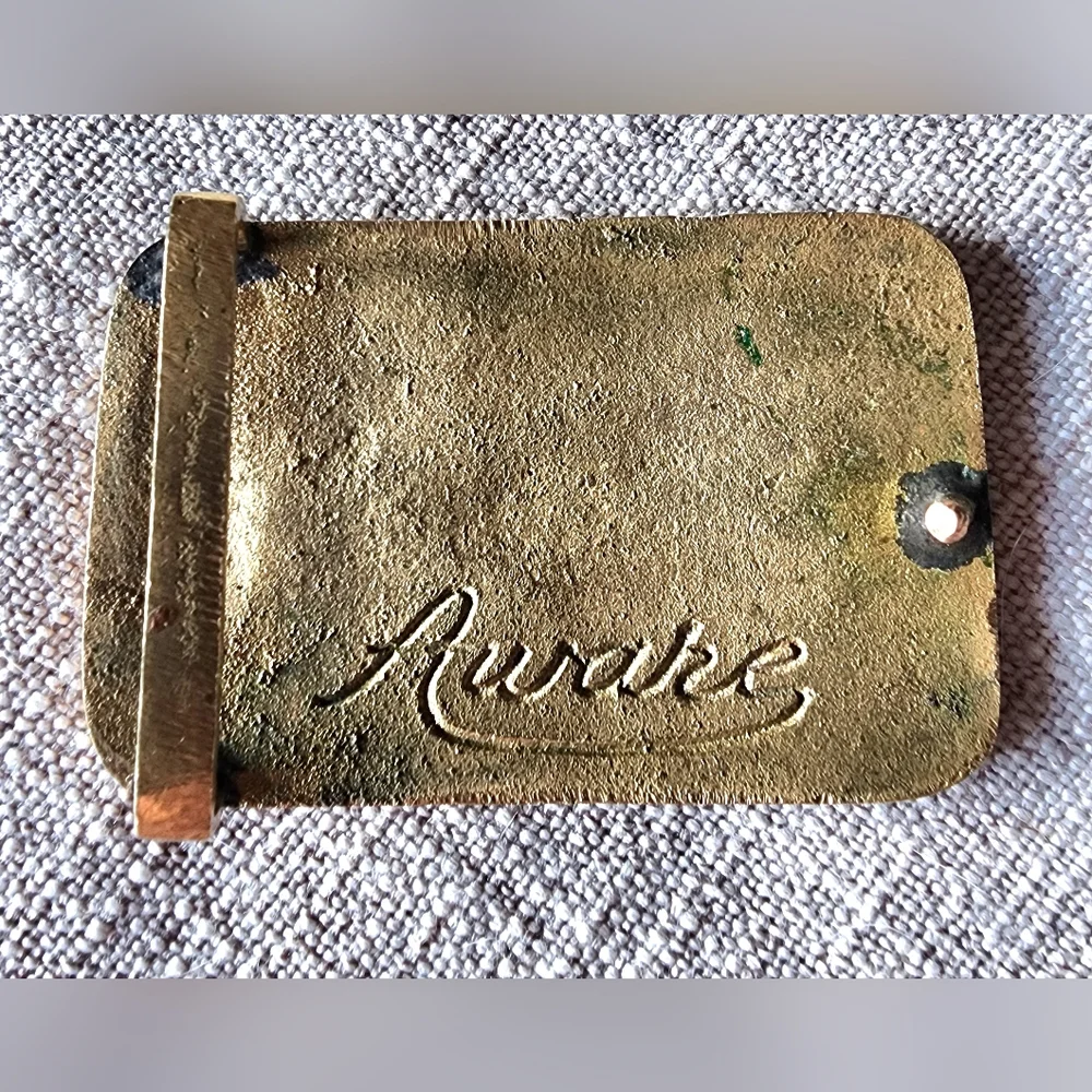 Pan Am Airline Vintage Belt Buckle